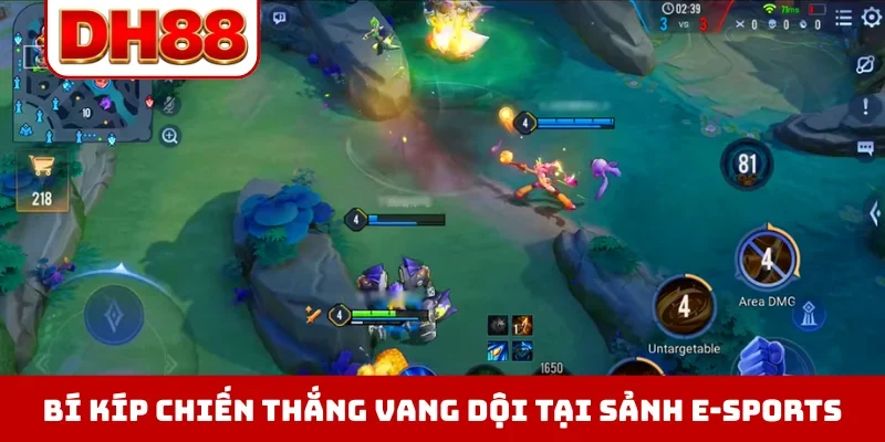 Bí kíp chiến thắng vang dội tại sảnh E-Sports