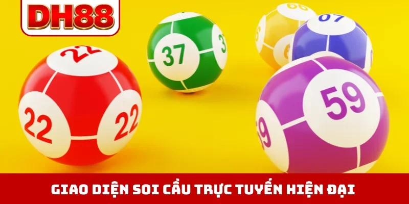 Giao diện soi cầu trực tuyến hiện đại