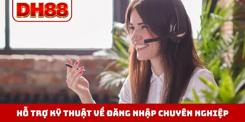 Hỗ trợ kỹ thuật về đăng nhập chuyên nghiệp